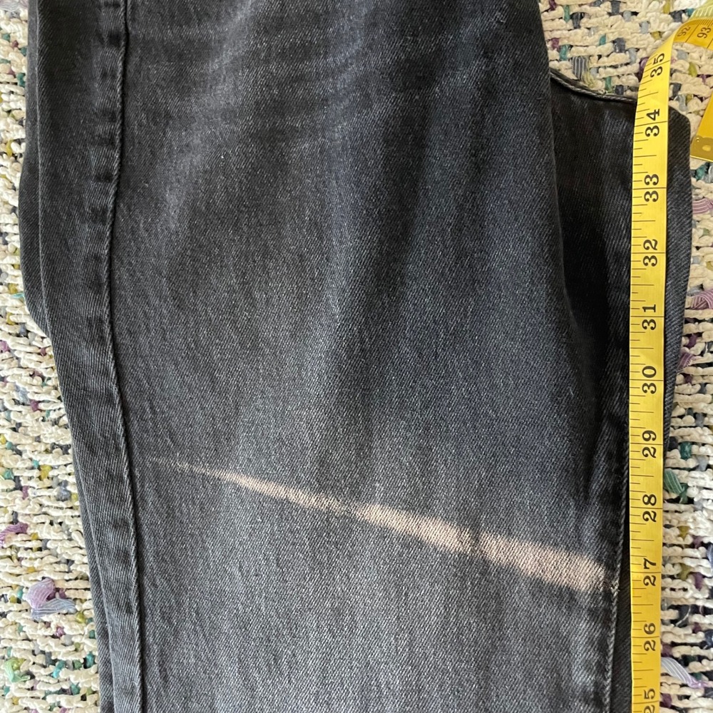 Universal Thread Black Wash High Rise Flare Comfort Stretch Jeans Womens 10 Long - Picture 12 of 13